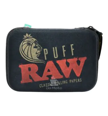 Case Puff Life Clássico Raw Black de frente