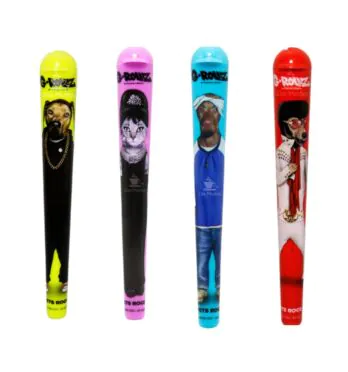 Kit com 4 Mocós G-Rollz Pets Rock 