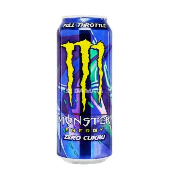 Energético Monster Full Throttle Zero Açúcar 500ml DE FRENTE TABACARIA DA MATA