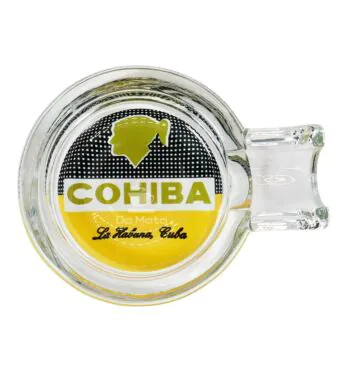 Cinzeiro de Vidro Redondo Cohiba