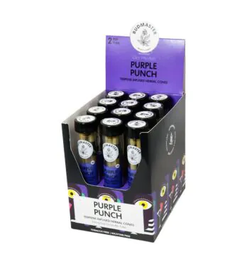 Display de Blunt Cone Budmaster Purple Punch