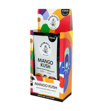 Caixa de Blunt Budmaster Mango Kush 