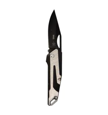 Canivete com Uma Lâmina W65 Black aberto