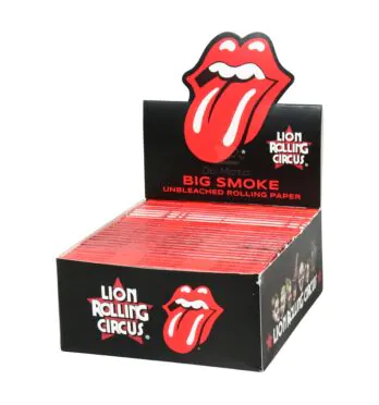 Caixa de Seda Lion Rolling Circus Rolling Stones King Size