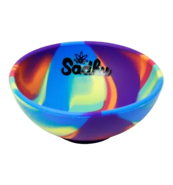 Mini Cuia de Silicone Sadhu arco iris