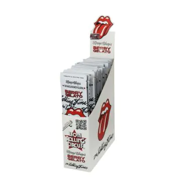 Caixa de Blunt Lion Rolling Circus Berry Gelato The Rolling Stones