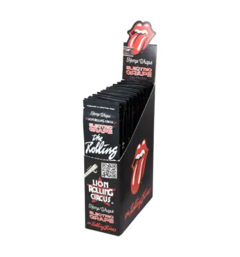 Caixa de Blunt Lion Rolling Circus Electric Grape The Rolling Stones