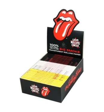 Caixa de Celulose Lion Rolling Circus King Size The Rolling Stones
