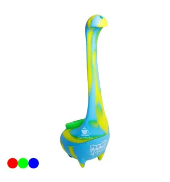 Pipe de Silicone Mumble Jumble verde e azul