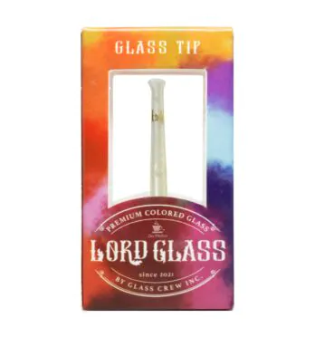 Caixa de Piteira de Vidro Lord Glass Colors Shine