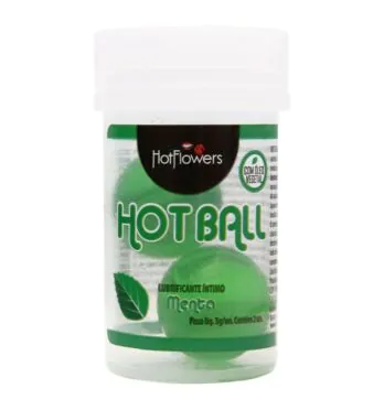 Bolinhas Hot Flowers c/2 un. Menta