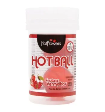 Bolinhas Hot Flowers c/2 un. Frutas Vermelhas