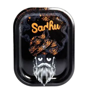 Bandeja de Metal Sadhu Pequena Pensativo