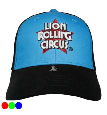 Boné Lion Rolling Circus azul