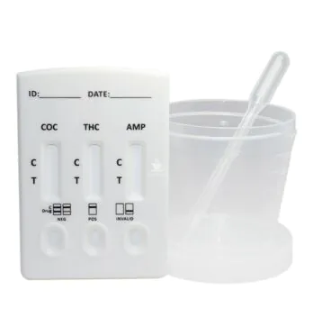 Kit de Teste Toxicológico p/ THC, COC e ANFET 