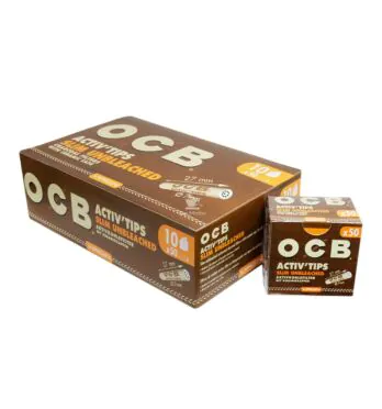 Filtro de Carvão Ativado OCB Slim Unbleached 