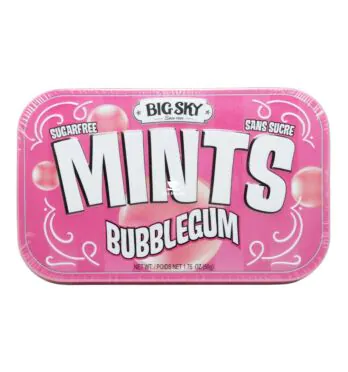 Bala Mints Bubblegum Verso