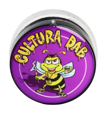 Pote de Vidro Cultura Dab 7ml Abelha Freak - Resinado frente
