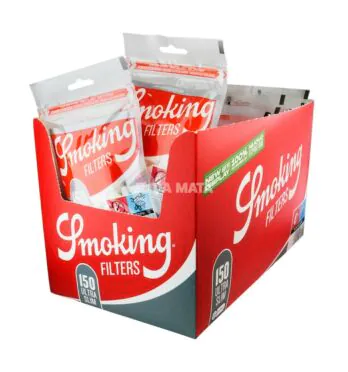 Caixa de Filtro Smoking Ultra Slim de frente tabacaria da mata