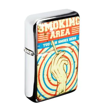 Maçarico Hit Premium Metal Smoking Area FRENTE