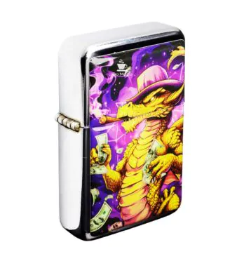 Maçarico Hit Premium Metal Purple Dragon