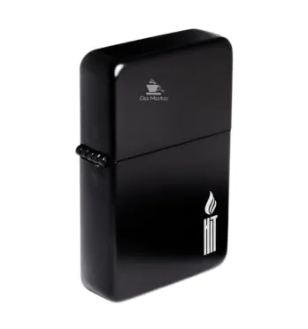 Isqueiro Hit Premium Metal Preto