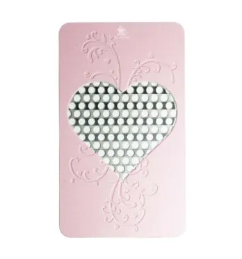 Dichavador Cartão Grinder Cards Heart