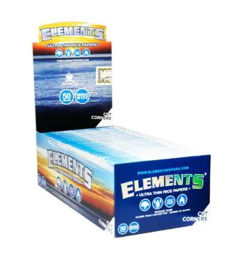 Caixa de Seda Elements Cut Corner 