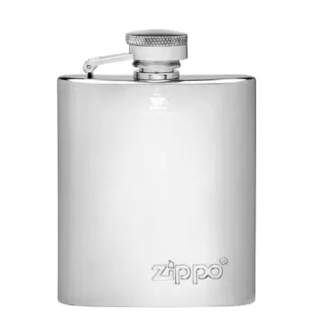 Cantil de Aço Inoxidável Zippo frente