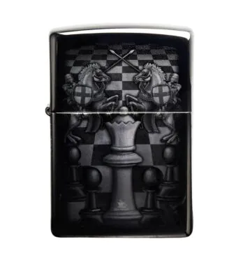 Isqueiro Zippo Chess Design 48762 de frente