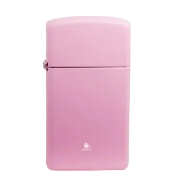 Isqueiro Zippo Pink Matte 1638 de frente