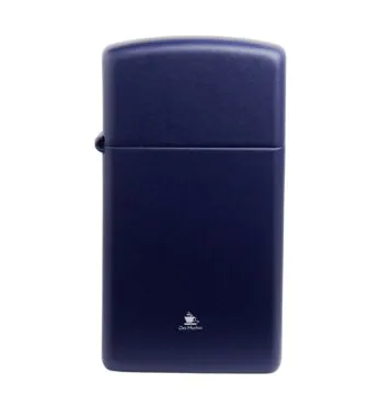 Isqueiro Zippo Slim Navy Matte 1639 frente