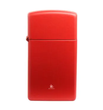 Isqueiro Zippo Slim Red Matte 1633 frente