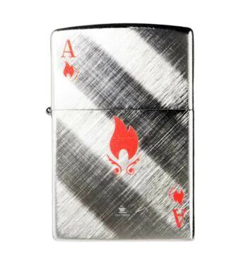 Isqueiro Zippo Ace Design 48451 de frente
