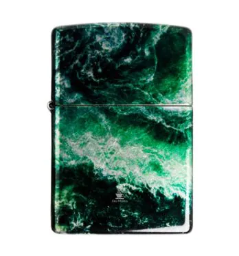 Isqueiro Zippo Rogue Wave Design 48621 de frente