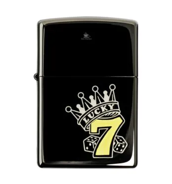 Isqueiro Zippo Lucky 7 Design 48913 de frente