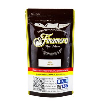 Finamore Rum de frente tabacaria da mata