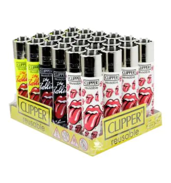 Display de Isqueiro Clipper Lion Rolling Stones