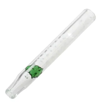 Piteira de Vidro Hippie Bong C/ Bocal 6 mm de lado
