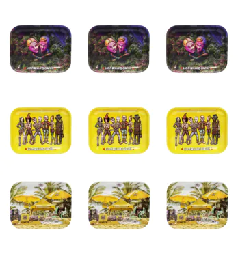Kit 9 Bandejas Grandes Lion Rolling Circus