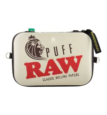 Case Puff Life Clássico Raw Castor de frente