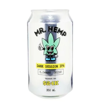 Cerveja Mr. Hemp Dank Session Ipa 350ml de frente