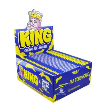 Caixa de Seda King Original King Size Regular de lado