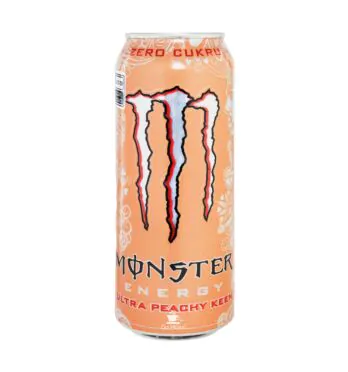 Energético Monster Ultra Peachy Keen Zero 500ml de frente