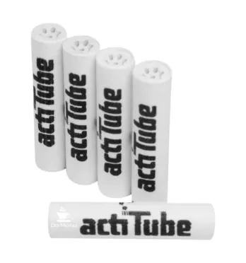 Kit de 5 Filtros de Carvão Ativado ActiTube de frente