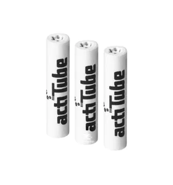 Kit de 3 Filtros de Carvão Ativado ActiTube 6 mm de frente