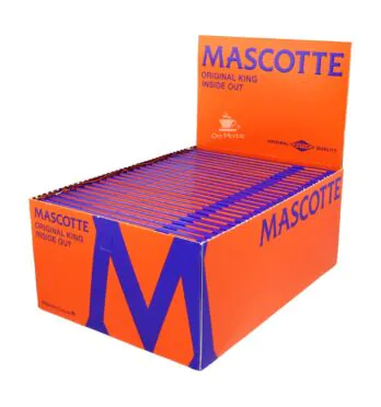 Caixa de Seda Mascotte Original Inside Out King Size de lado