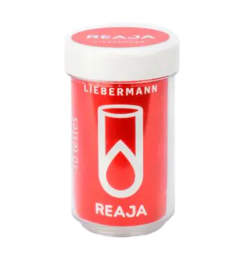 Kit de Teste Reagente Colorimétrico de Liebermann de frente