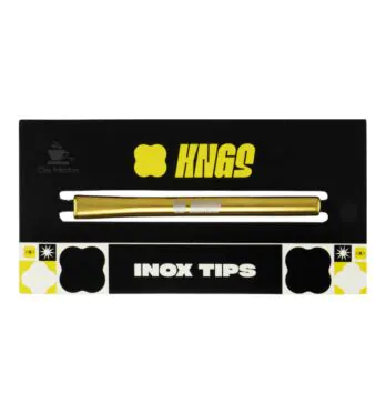 Piteira Kings de Inox 6mm de frente na embalagem