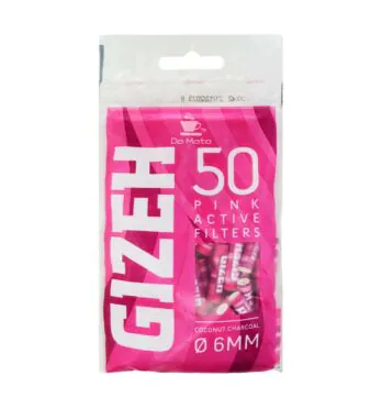 Filtro Carvão Gizeh Rink 6mm de frente